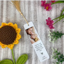 Load image into Gallery viewer, Personalised Photo Bookmark - Perfect Father's Day Gift For Dad
