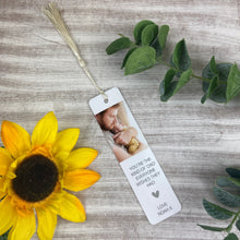 Load image into Gallery viewer, Personalised Photo Bookmark - Perfect Father's Day Gift For Dad