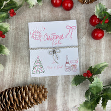 Load image into Gallery viewer, Whimsical Bow Christmas Bracelet