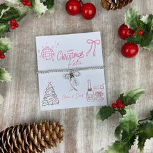 Load image into Gallery viewer, Whimsical Bow Christmas Bracelet-The Persnickety Co