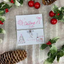 Load image into Gallery viewer, Whimsical Bow Christmas Bracelet