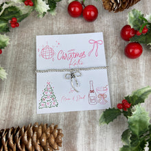 Load image into Gallery viewer, Whimsical Bow Christmas Bracelet