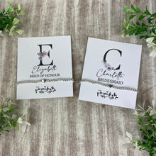 Load image into Gallery viewer, Personalised Bridesmaid Bracelets