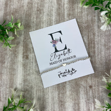 Load image into Gallery viewer, Personalised Bridesmaid Bracelets