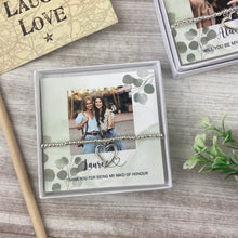 Load image into Gallery viewer, Bridesmaid Bracelet in Gift Box
