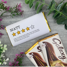 Load image into Gallery viewer, Star Rating Chocolate Bar-The Persnickety Co
