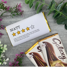 Load image into Gallery viewer, Star Rating Chocolate Bar-The Persnickety Co