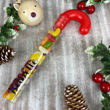 Load image into Gallery viewer, Personalised Candy Cane Tube with Jelly Beans
