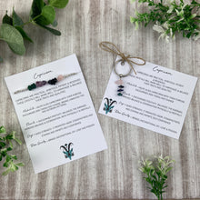 Load image into Gallery viewer, Capricorn Crystal Chip Keyring