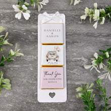 Load image into Gallery viewer, Personalised Botanical Wedding Favours - Vintage Wedding Car