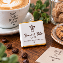 Load image into Gallery viewer, Personalised Logo Chocolates for Cafés