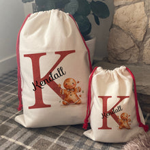 Load image into Gallery viewer, Christmas Friends Personalised Santa Sack-The Persnickety Co
