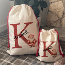 Load image into Gallery viewer, Christmas Friends Personalised Santa Sack