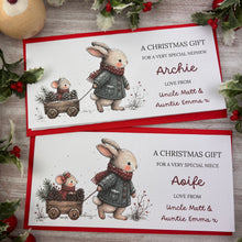 Load image into Gallery viewer, Personalised Christmas Money Wallet