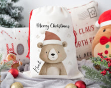 Load image into Gallery viewer, Christmas Festive Friends Santa Sack
