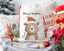 Load image into Gallery viewer, Christmas Festive Friends Santa Sack