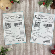 Load image into Gallery viewer, North Pole Delivery Labels  | Elf Mail Stickers