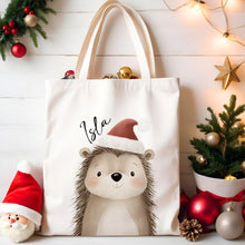 Load image into Gallery viewer, Personalised Christmas Tote Bag - Festive Friends