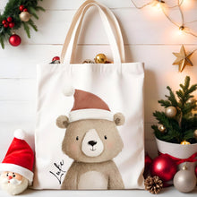 Load image into Gallery viewer, Personalised Christmas Tote Bag - Festive Friends