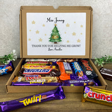 Load image into Gallery viewer, Personalised Teacher Christmas Gift Box