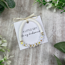 Load image into Gallery viewer, Bridesmaid / Maid Of Honour / Flower Girl Bracelet