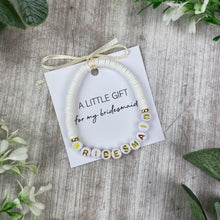 Load image into Gallery viewer, Bridesmaid / Maid Of Honour / Flower Girl Bracelet