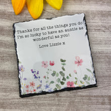 Load image into Gallery viewer, Personalised Thank You Coaster