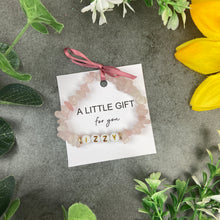 Load image into Gallery viewer, Personalised Crystal Name Bracelet