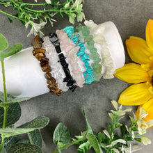 Load image into Gallery viewer, Crystal Chip Stretch Bracelets-The Persnickety Co