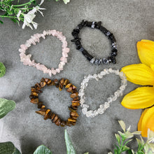 Load image into Gallery viewer, Crystal Chip Stretch Bracelets