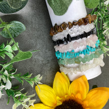 Load image into Gallery viewer, Crystal Chip Stretch Bracelets