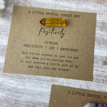 Load image into Gallery viewer, A Little Crystal Pocket Hug