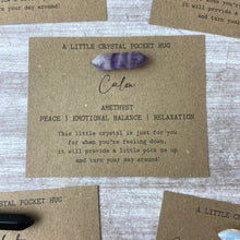 Load image into Gallery viewer, A Little Crystal Pocket Hug