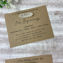 Load image into Gallery viewer, A Little Crystal Pocket Hug