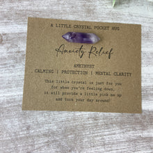 Load image into Gallery viewer, A Little Crystal Pocket Hug