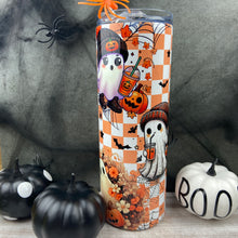 Load image into Gallery viewer, Cute Ghost Halloween Tumbler