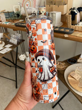 Load image into Gallery viewer, Cute Ghost Halloween Tumbler