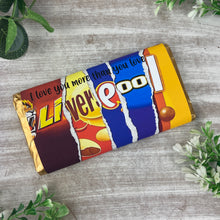 Load image into Gallery viewer, Liverpool FC Chocolate Bar - I Love You More Than...