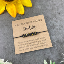 Load image into Gallery viewer, Dad Wish Bracelet
