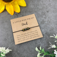 Load image into Gallery viewer, Dad Wish Bracelet