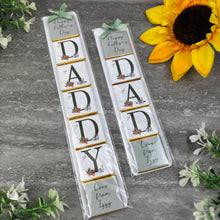 Load image into Gallery viewer, Personalised Dad Chocolate Letter Gift