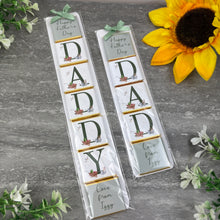 Load image into Gallery viewer, Personalised Dad Chocolate Letter Gift