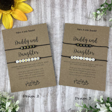 Load image into Gallery viewer, Daddy and Daughter Bracelet