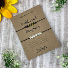 Load image into Gallery viewer, Daddy and Daughter Bracelet