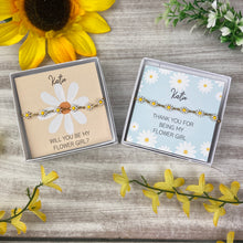Load image into Gallery viewer, Flower Girl Daisy Chain Bracelet