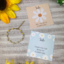 Load image into Gallery viewer, Flower Girl Daisy Chain Bracelet