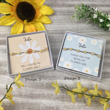 Load image into Gallery viewer, Flower Girl Daisy Chain Bracelet-The Persnickety Co