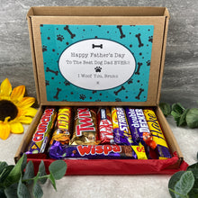 Load image into Gallery viewer, Dog Dad Personalised Chocolate Box-The Persnickety Co