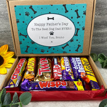 Load image into Gallery viewer, Dog Dad Personalised Chocolate Box
