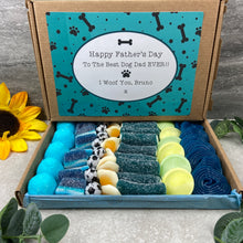 Load image into Gallery viewer, Best Dog Dad Personalised Sweet Box-The Persnickety Co